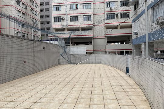 Área comum de apartamento para alugar com 2 quartos, 69m² em Embaré, Santos