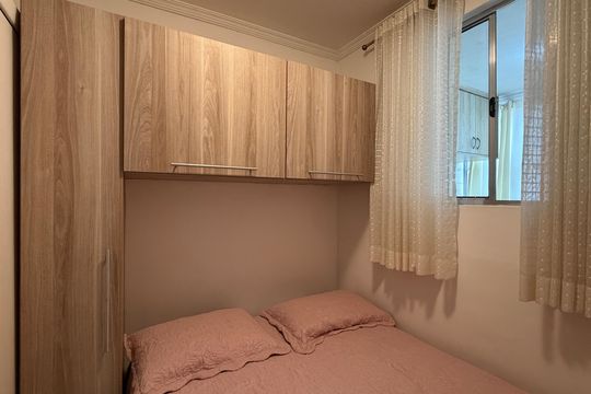 Quarto 1 de apartamento para alugar com 2 quartos, 69m² em Embaré, Santos