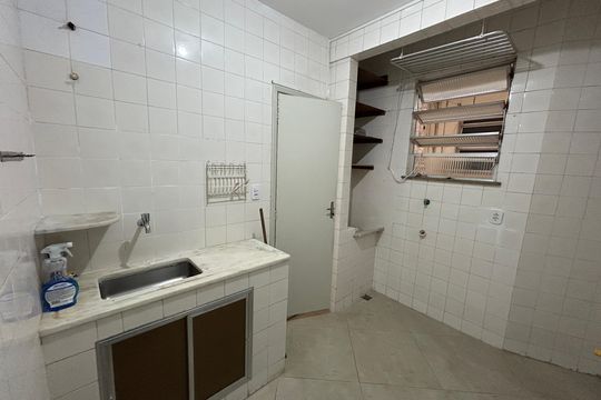 Cozinha de apartamento à venda com 1 quarto, 45m² em Méier, Rio de Janeiro