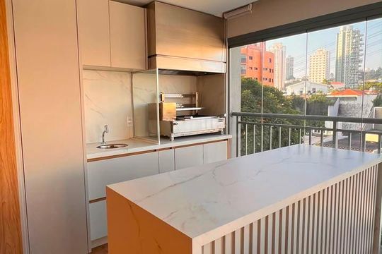 Varanda de apartamento à venda com 3 quartos, 116m² em Parque da Mooca, São Paulo