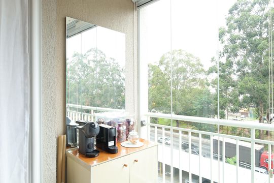 Varanda de apartamento à venda com 2 quartos, 55m² em Vila Santana, São Paulo