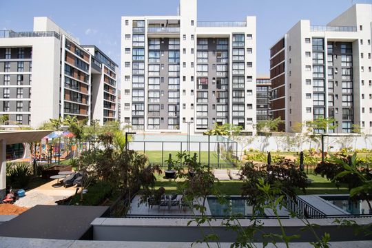 Vista da Sala de apartamento para alugar com 3 quartos, 103m² em Park Sul, Brasília