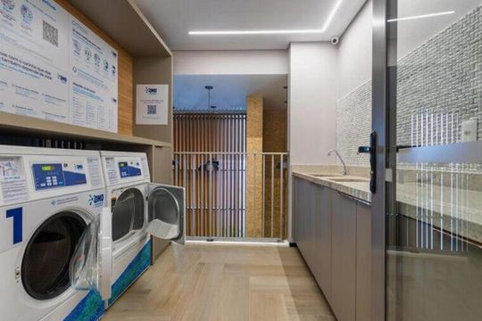 Área externa de kitnet/studio à venda com 1 quarto, 22m² em Jardim Paulista, São Paulo