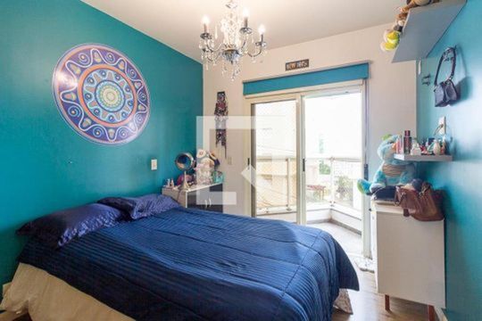 Quarto de apartamento para alugar com 4 quartos, 198m² em Jardim Ampliacao, São Paulo