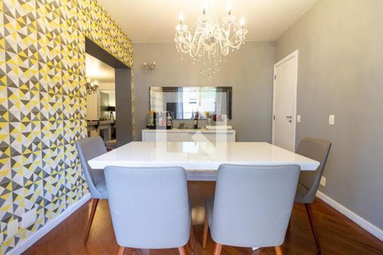 Sala de apartamento para alugar com 4 quartos, 198m² em Jardim Ampliacao, São Paulo