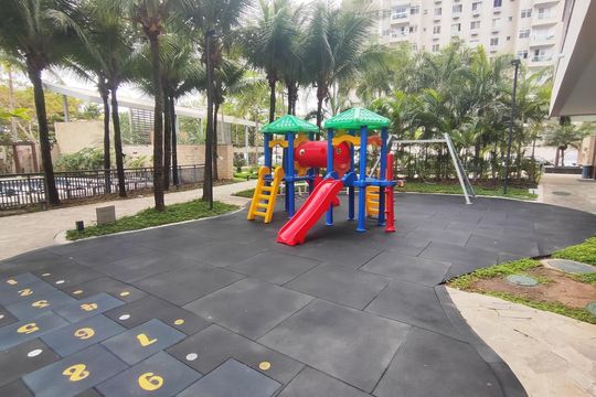 Área externa de apartamento para alugar com 2 quartos, 70m² em Barra Olímpica, Rio de Janeiro
