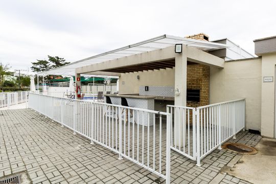 Área comum - Churrasqueira de apartamento para alugar com 2 quartos, 42m² em Campo Grande, Rio de Janeiro