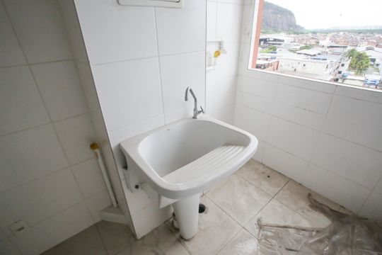 Área de Serviço de apartamento à venda com 2 quartos, 70m² em Anil, Rio de Janeiro