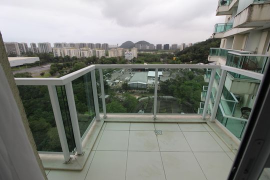 Quarto 1 - Varanda de apartamento à venda com 2 quartos, 67m² em Camorim, Rio de Janeiro