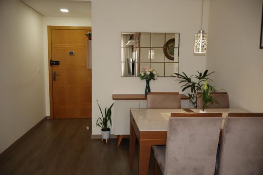 Sala de apartamento à venda com 2 quartos, 55m² em Jardim Independência (são Paulo), São Paulo