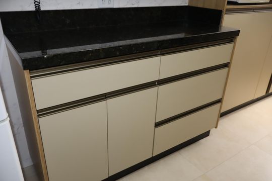 Cozinha de apartamento à venda com 2 quartos, 55m² em Jardim Independência (são Paulo), São Paulo