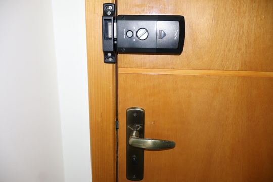 Fechadura eletrônica de apartamento à venda com 2 quartos, 55m² em Jardim Independência (são Paulo), São Paulo