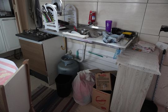 Cozinha de casa para alugar com 1 quarto, 600m² em Vila Progresso (zona Leste), São Paulo