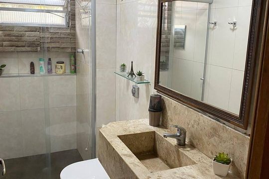 Banheiro de apartamento à venda com 3 quartos, 63m² em Jardim Nove de Julho, São Paulo