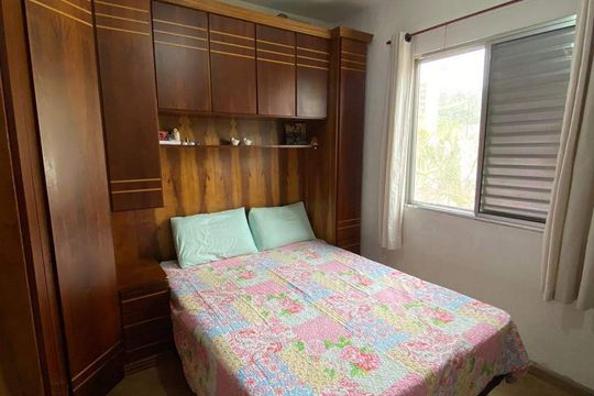 Quarto de apartamento à venda com 3 quartos, 63m² em Jardim Nove de Julho, São Paulo