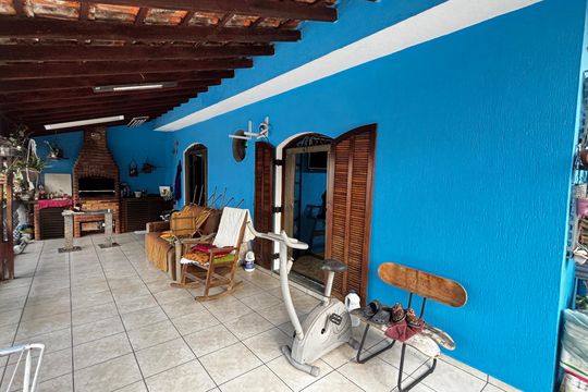 Varanda da Suíte de casa à venda com 4 quartos, 223m² em Jardim Utinga, Santo André