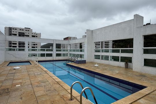 Área comum de apartamento para alugar com 2 quartos, 88m² em José Menino, Santos