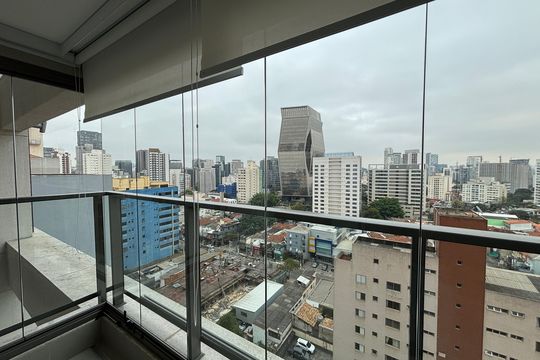 Varanda de apartamento para alugar com 2 quartos, 70m² em Pinheiros, São Paulo