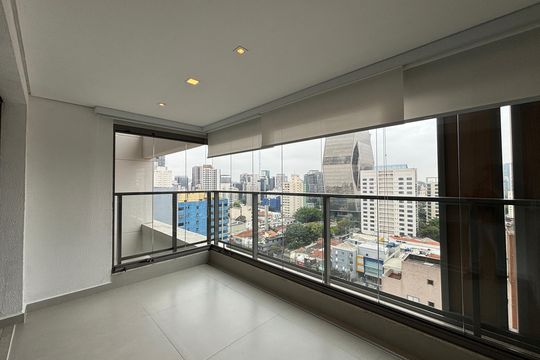 Varanda  de apartamento para alugar com 2 quartos, 70m² em Pinheiros, São Paulo