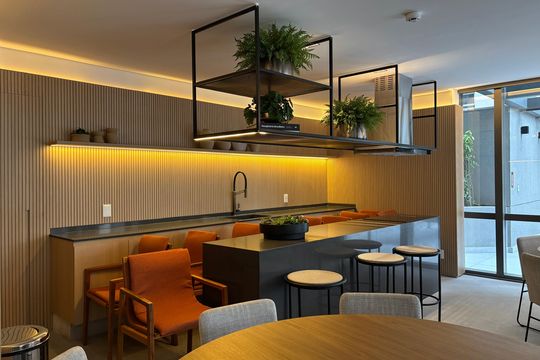 Salão de Festas de apartamento para alugar com 2 quartos, 70m² em Pinheiros, São Paulo