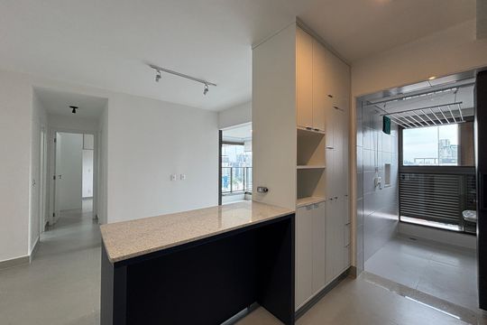 Cozinha  de apartamento para alugar com 2 quartos, 70m² em Pinheiros, São Paulo