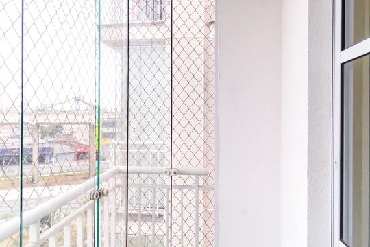 Varanda de apartamento para alugar com 2 quartos, 49m² em Jardim Sabara, São Paulo