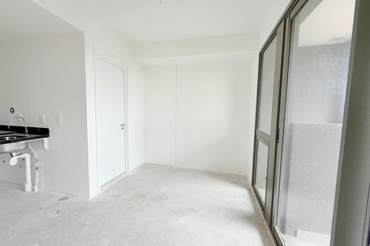 Studio de kitnet/studio para alugar com 1 quarto, 29m² em Cidade Monções, São Paulo
