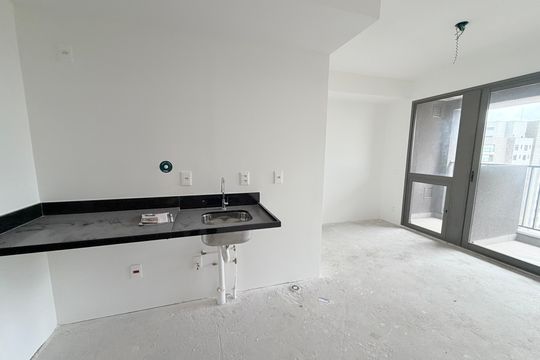 Studio de kitnet/studio para alugar com 1 quarto, 29m² em Cidade Monções, São Paulo