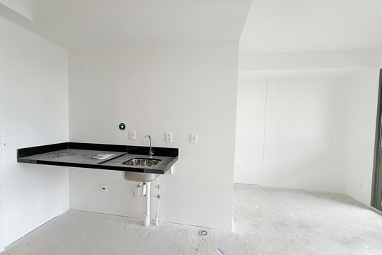 Studio de kitnet/studio para alugar com 1 quarto, 29m² em Cidade Monções, São Paulo