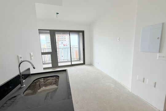 Studio de kitnet/studio à venda com 1 quarto, 30m² em Cidade Monções, São Paulo