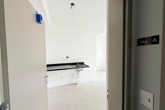 Studio de kitnet/studio para alugar com 1 quarto, 29m² em Cidade Monções, São Paulo
