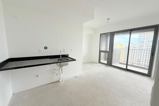 Kitnet/Studio à venda com 1 quarto, 29m² em Cidade Monções, São Paulo