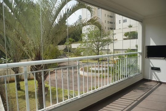 Sacada de apartamento para alugar com 2 quartos, 132m² em Tamboré, Santana de Parnaíba