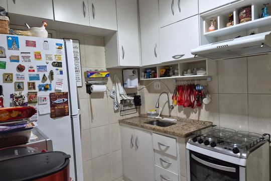 Cozinha de apartamento à venda com 2 quartos, 78m² em Méier, Rio de Janeiro