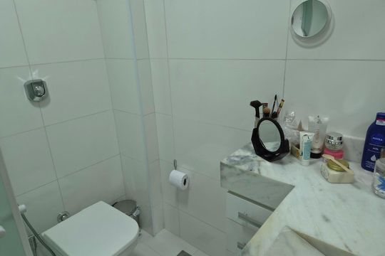 Banheiro de apartamento à venda com 2 quartos, 78m² em Méier, Rio de Janeiro