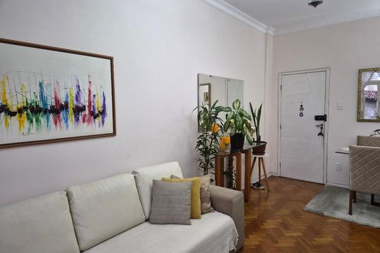 Sala de apartamento à venda com 2 quartos, 78m² em Méier, Rio de Janeiro
