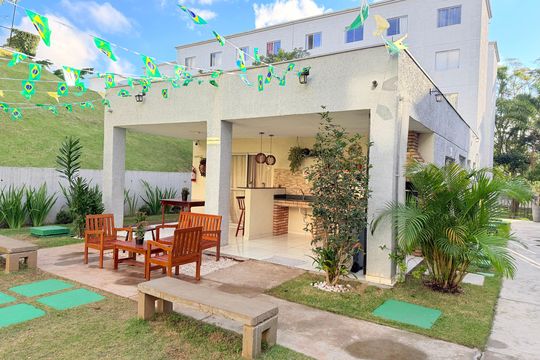 Área comum  de apartamento à venda com 2 quartos, 38m² em Vila Damaceno, São Paulo