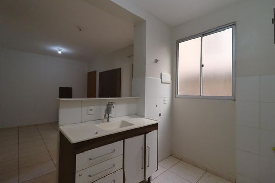 Cozinha de apartamento para alugar com 2 quartos, 43m² em Residencial Jequitibá, Ribeirão Preto