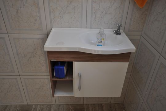 Banheiro de serviço de casa à venda com 2 quartos, 140m² em Vila Medeiros, São Paulo