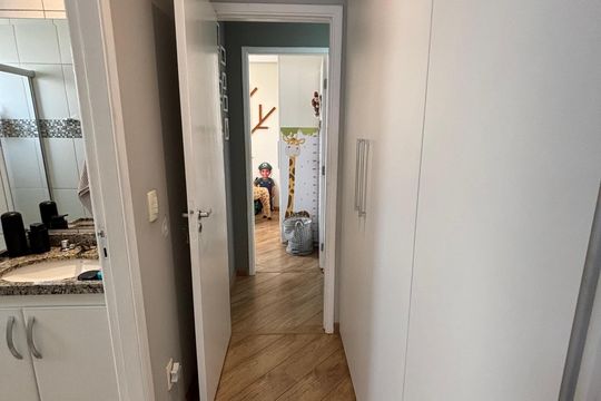 Corredor de apartamento à venda com 2 quartos, 105m² em Centro, São Bernardo do Campo