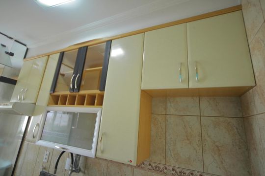 Cozinha  de apartamento para alugar com 2 quartos, 58m² em Santa Terezinha, São Bernardo do Campo