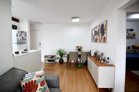 Sala de apartamento à venda com 2 quartos, 47m² em Jardim Brasilia, São Paulo