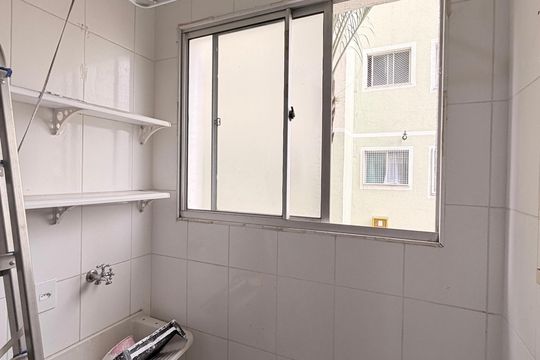 Área de Serviço de apartamento para alugar com 2 quartos, 56m² em Ponte Sao Joao, Jundiaí