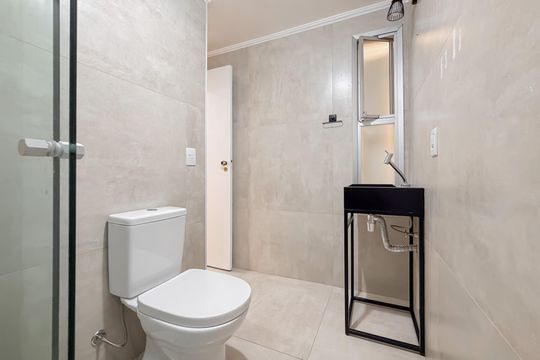 Banheiro Social de apartamento para alugar com 2 quartos, 50m² em Vila Mariana, São Paulo