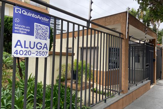 Fachada do Prédio - Placa de apartamento para alugar com 2 quartos, 50m² em Vila Osasco, Osasco