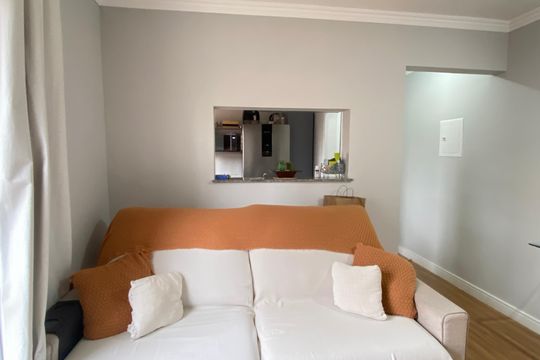 Sala de apartamento para alugar com 2 quartos, 50m² em Vila Osasco, Osasco