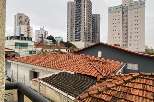 Sala - Varanda - Vista de apartamento para alugar com 2 quartos, 50m² em Vila Osasco, Osasco
