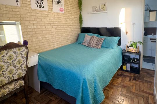 Quarto de apartamento à venda com 1 quarto, 38m² em São Sebastião, Porto Alegre