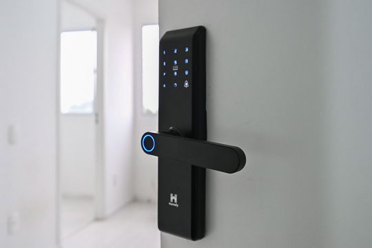 Fechadura Eletrônica de apartamento para alugar com 2 quartos, 32m² em Jardim Gilda Maria, São Paulo