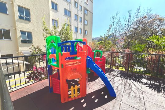 Área comum - Playground de apartamento para alugar com 2 quartos, 54m² em Lageado, Ferraz de Vasconcelos